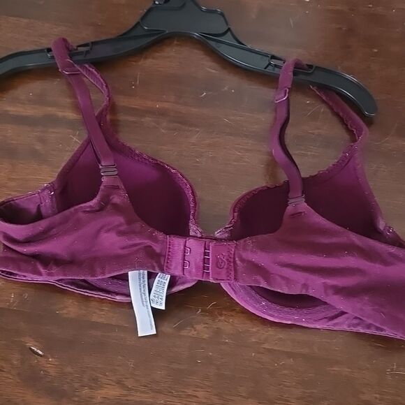 Victoria’s Secret Maroon Lined Demi Bra 34A - Picture 16 of 16